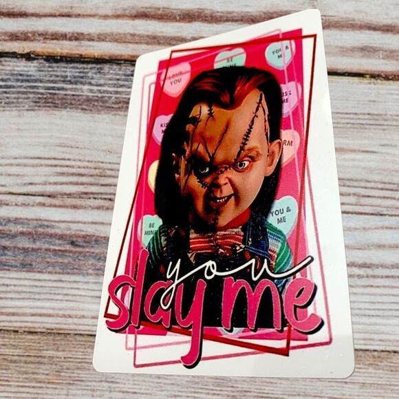 You Slay Me Chucky Valentine’s Day Magnet - Picture 1 of 2